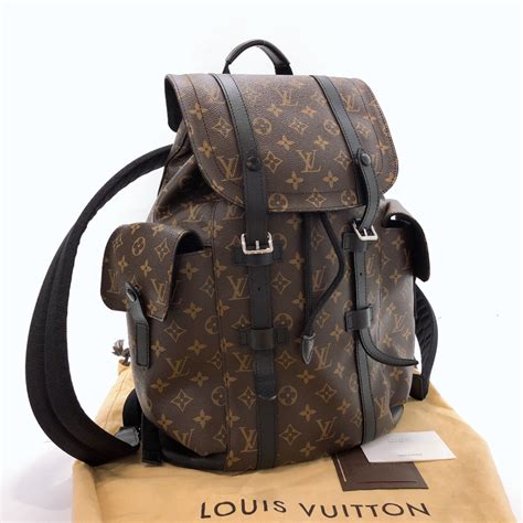 louis vuitton michael backpack leather|louis vuitton monogram backpack.